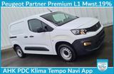Peugeot Partner Premium L1 Navi Tempo 1Owner 19%VAT. - Peugeot Partner l1