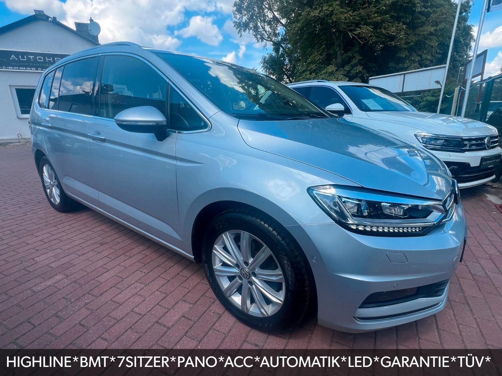 Volkswagen Touran Highline BMT*7SITZER*PANO*ACC*AUTOMATIK*