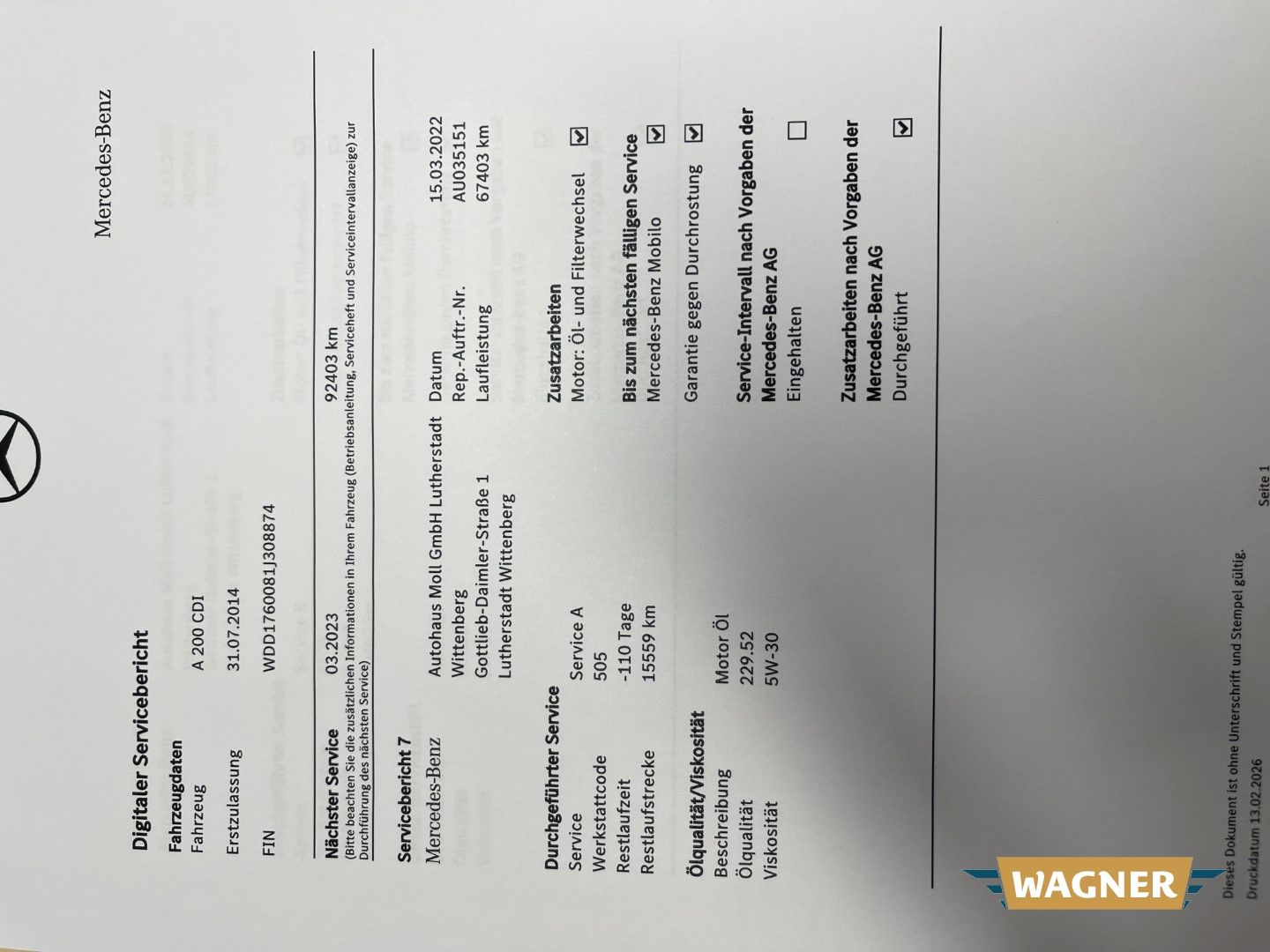 Fahrzeugabbildung Mercedes-Benz A 200 CDI d Sitzheizung Xenon