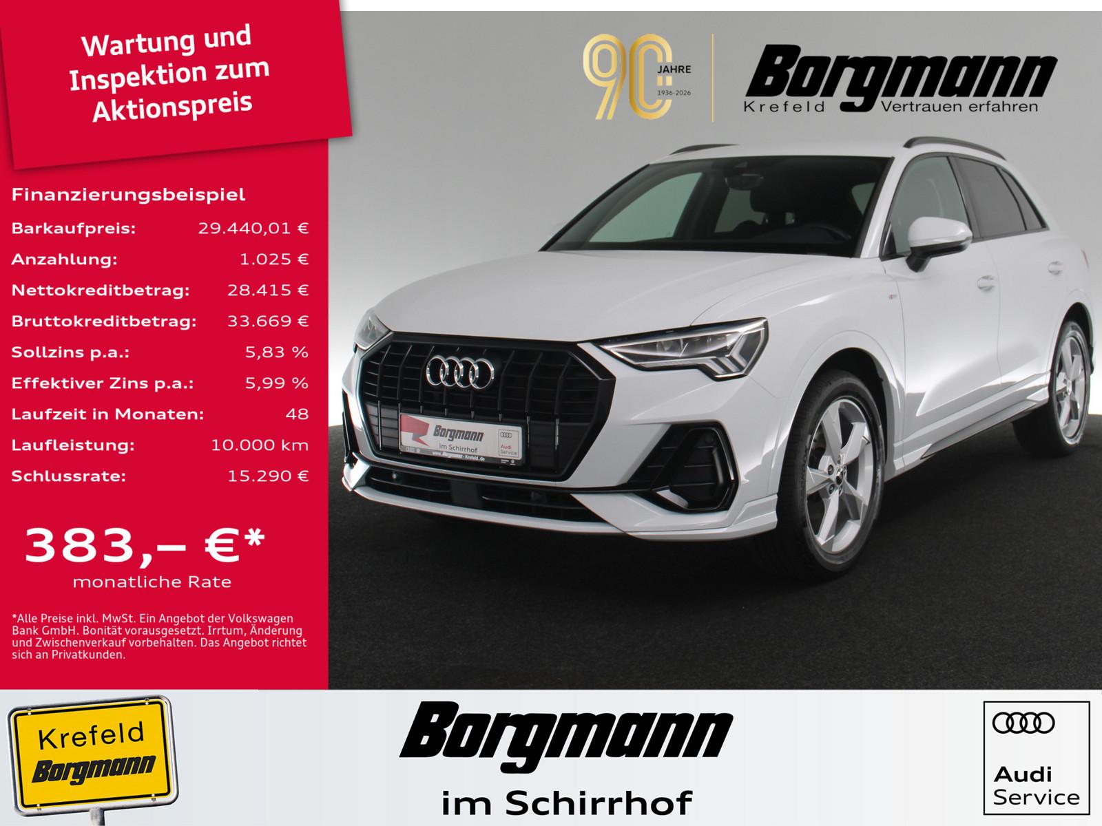 Audi Q3 35 TFSI S line AHK KAMERA SHZ PDC KLIMA