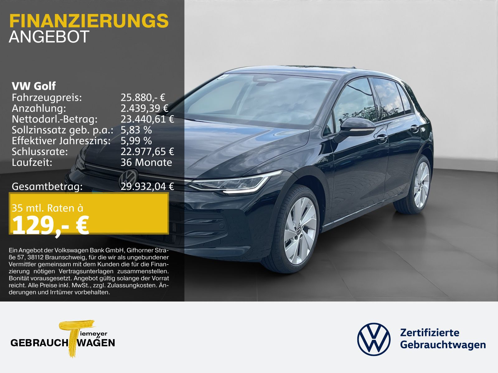 Volkswagen Golf 1.5 eTSI DSG LIFE ACC PDC+ LM17 KAMERA