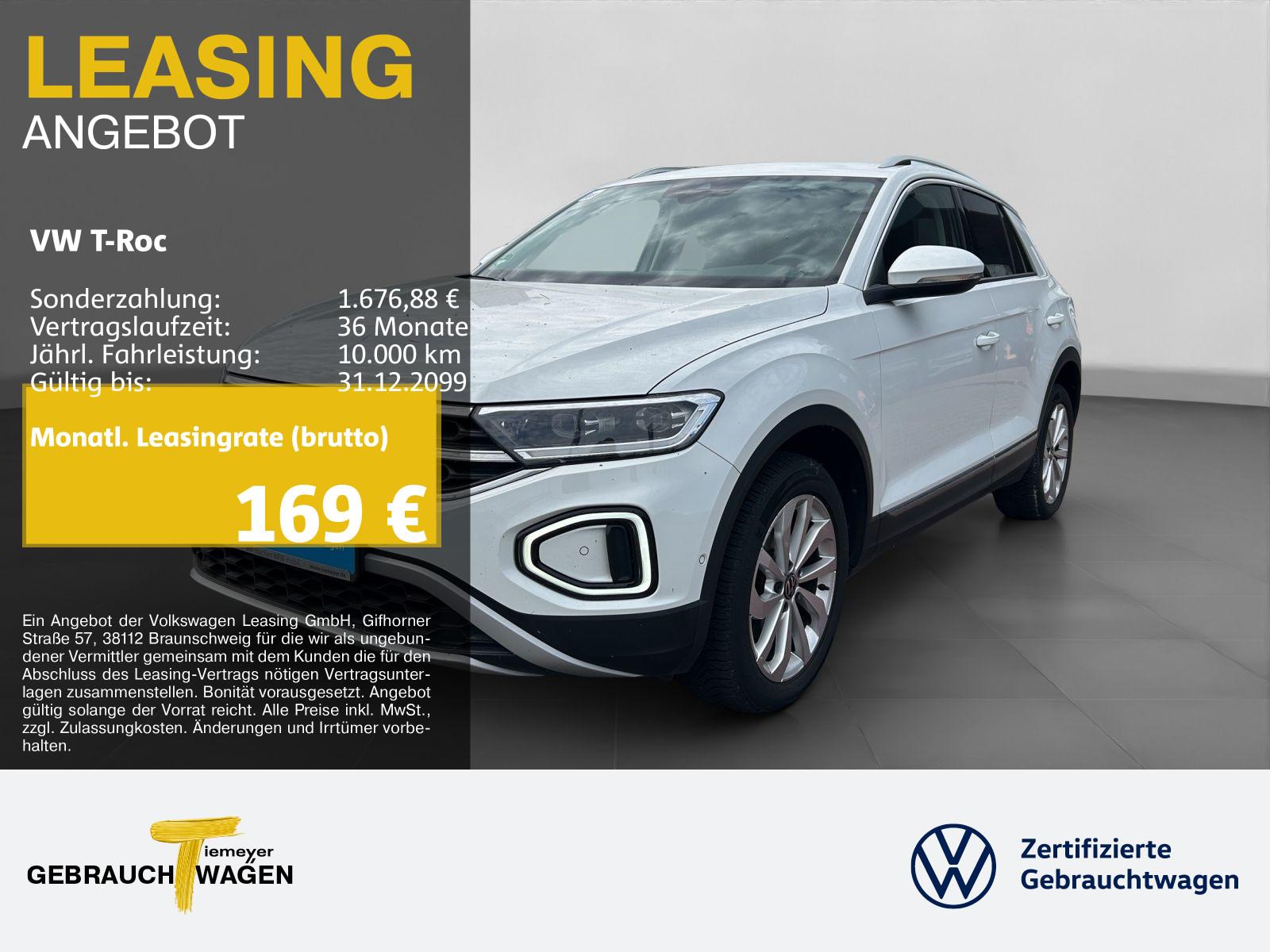 Volkswagen T-Roc 1.0 TSI STYLE ACC NAVI KAMERA