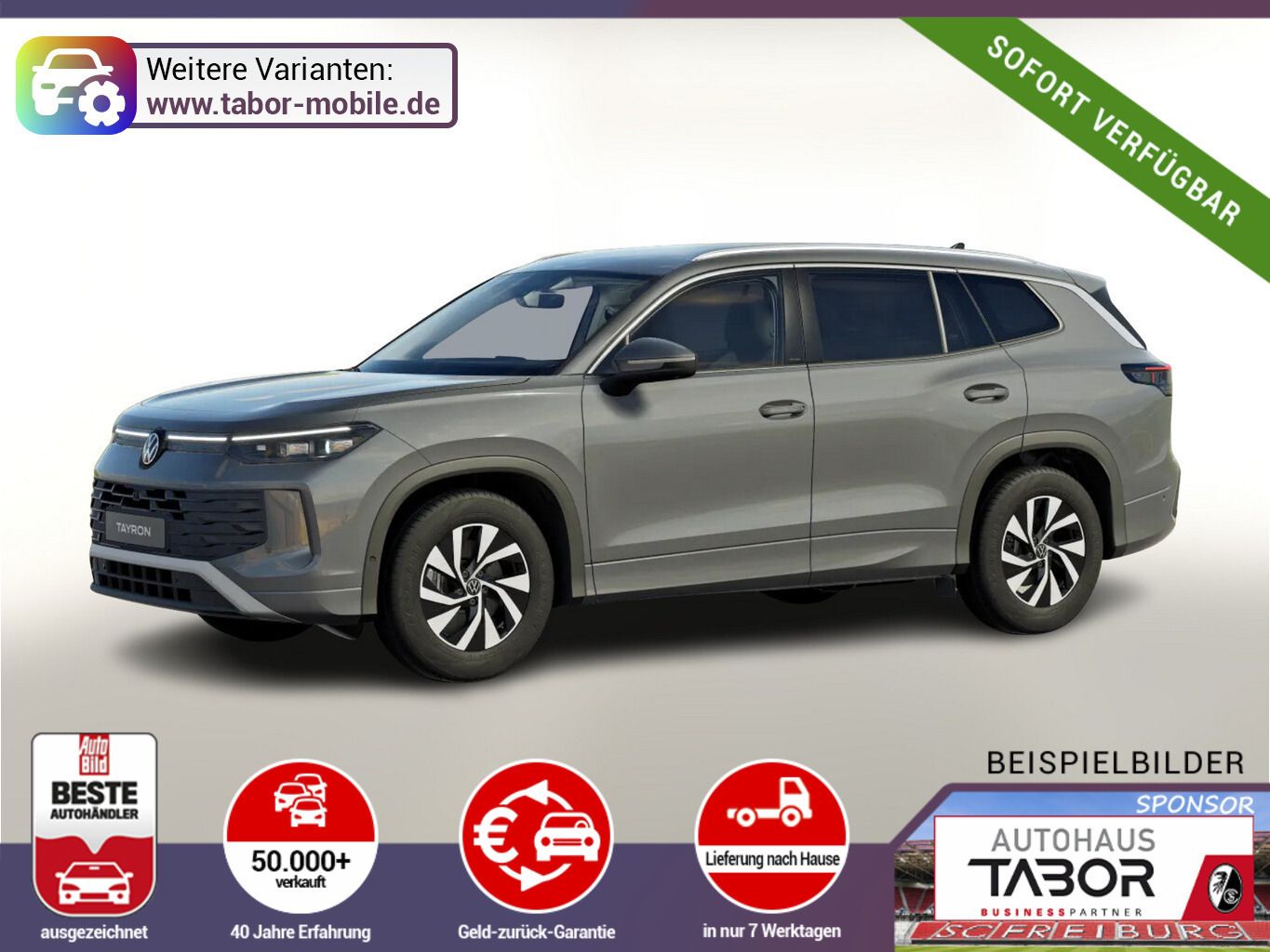 Volkswagen Volkswagen Tayron LED+ AHK 5JGar IQ.DRIVE SHZ eHK 