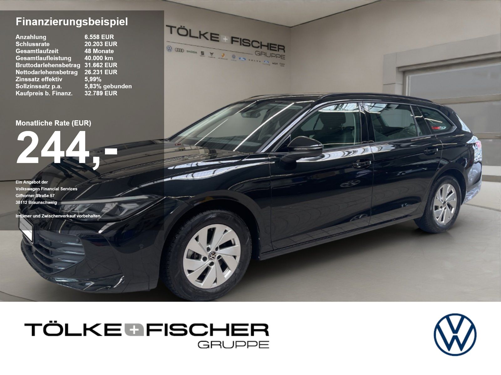 Volkswagen Passat Variant 1.5 eTSI W ACC AHK AUT Kam. LED foto 1