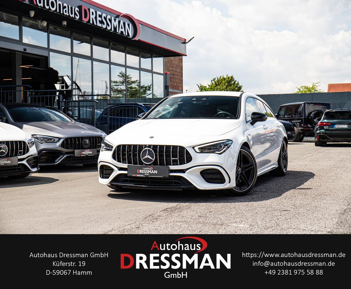 MERCEDES-BENZ CLA 45 AMG SB BURMESTER MBUX 360° NIGHT