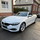 BMW 420i  Cabrio Sport Line A Sport Line Scheckheft  - weiße BMW 420