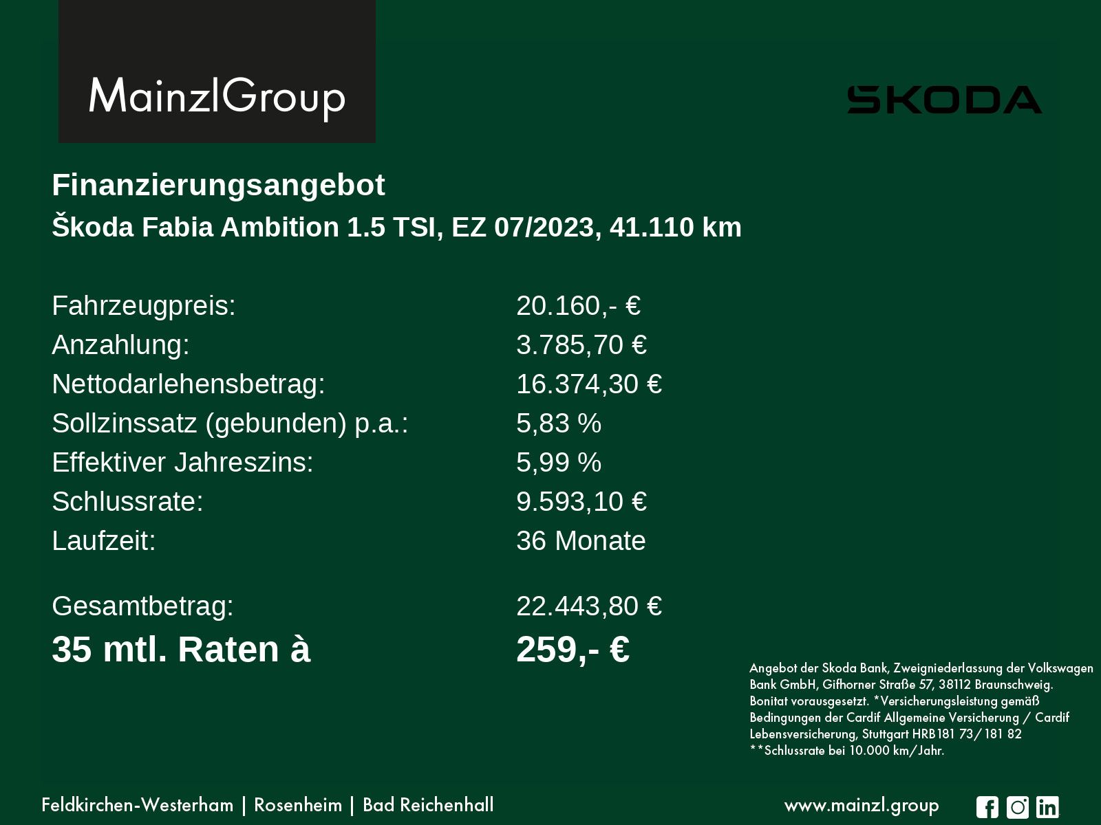 Skoda Fabia 1.5 TSI DSG Ambition PDC SHZ ACC Navi imagem 3