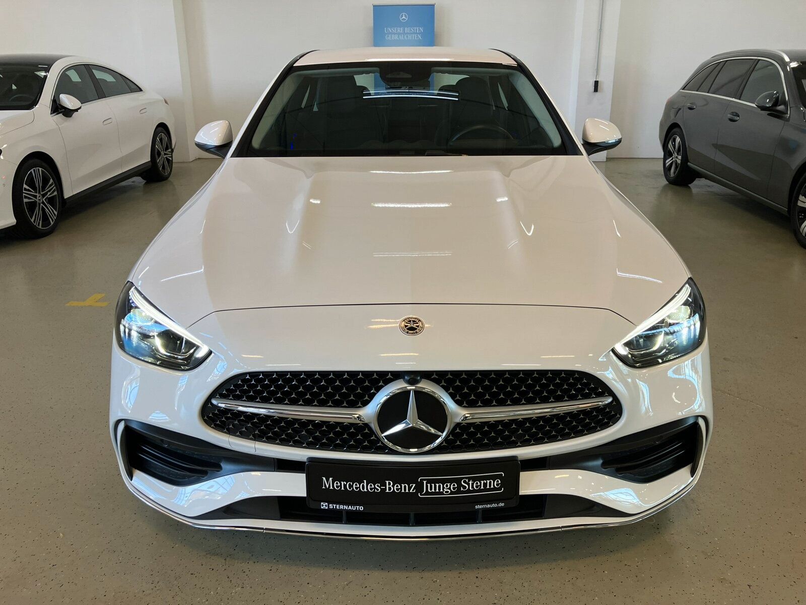 Mercedes-Benz C 200 d AMG Adv Plus RüCam LED Spur WinterPa AHK imagem 3