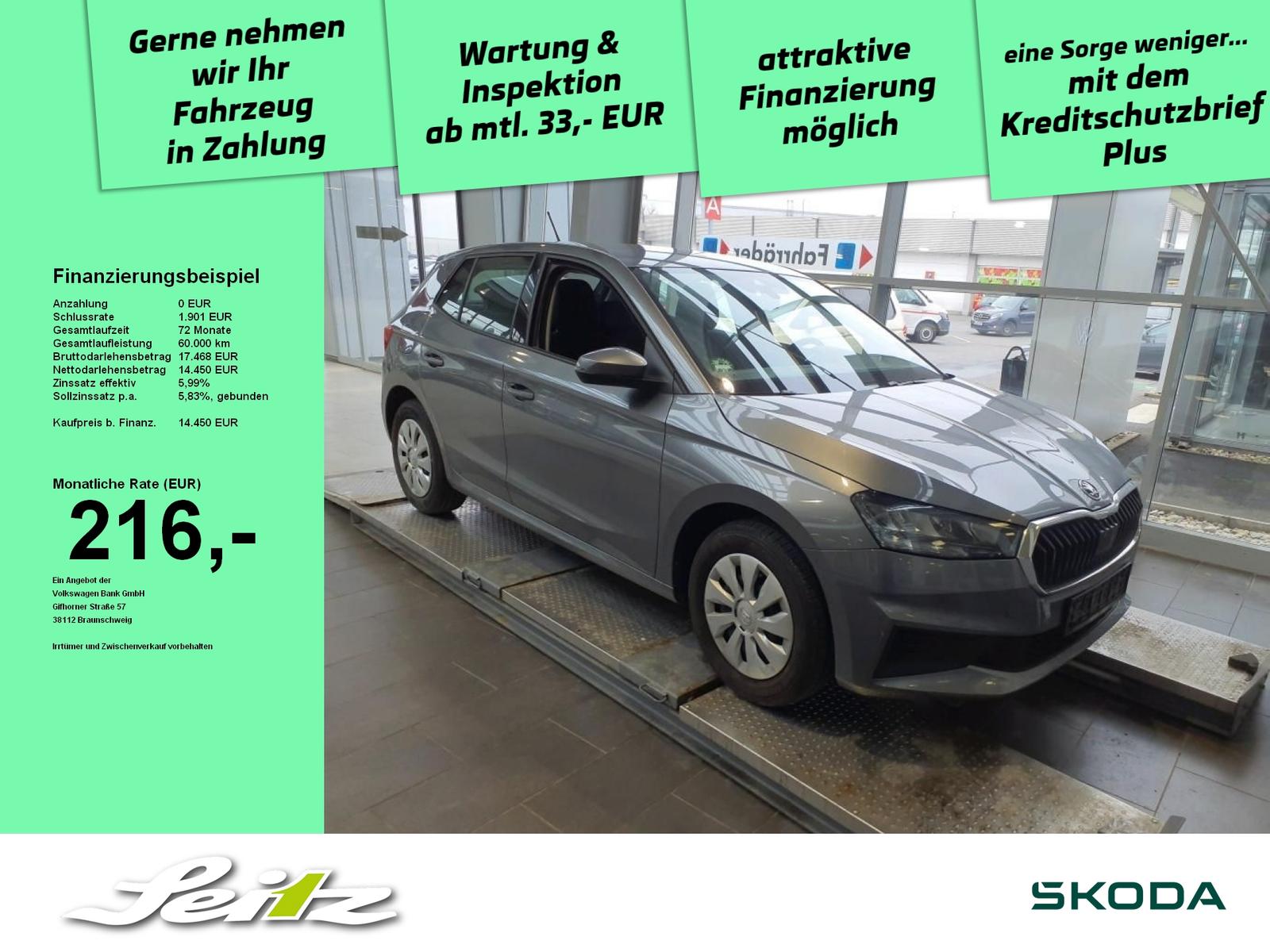 Skoda Fabia 1.0 Ambition *LED*PARKSENSOR*SITZHZG*