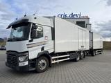 Renault T 480 6x2 + Anhänger / Durchlademöglichkeit