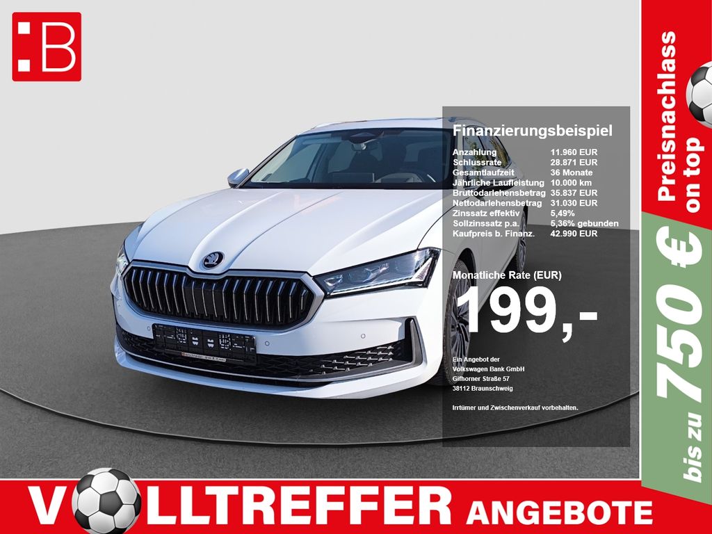 Superb Combi 2.0 TDI DSG 4x4 L&K AHK ACC PANO MA
