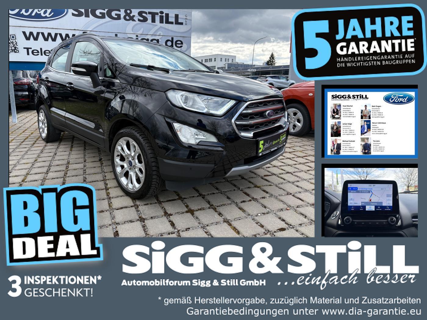 Ford EcoSport 1.0 Titanium LED*NAV*B&O*TWA*SHZ*PDC*CA