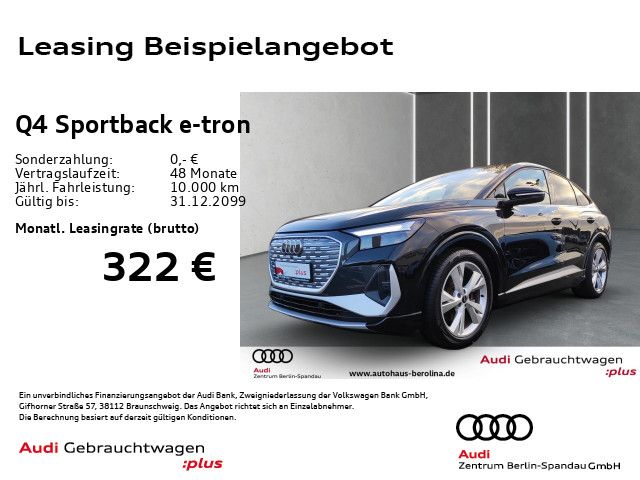 Q4 Sportback e-tron 35 S line *ACC*NAV+*R-CAM*