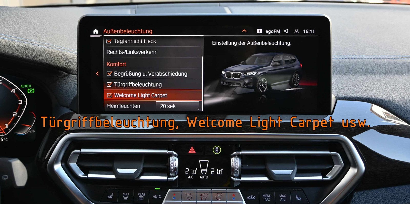 Fahrzeugabbildung BMW X3 M40i xDr. °UVP 95.280€°AHK°360°-KAM°LASER°MEM