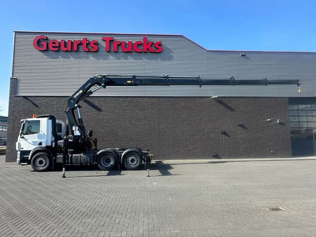 DAF CF 85 410 6X2 + HIAB 422EP-5 HIPRO TREKKER/SATTE