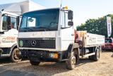 Mercedes-Benz 814 Pritsche Atlas Kran / 1.Hand