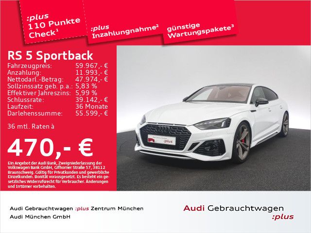 Audi RS5 Sportback tiptr. Keramik/Dynamik/280km/h/Pan