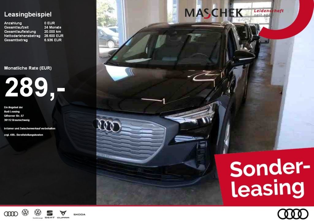 Audi Q4 e-tron *Sonderleasing* 35 Navi Matrix HuD ACC