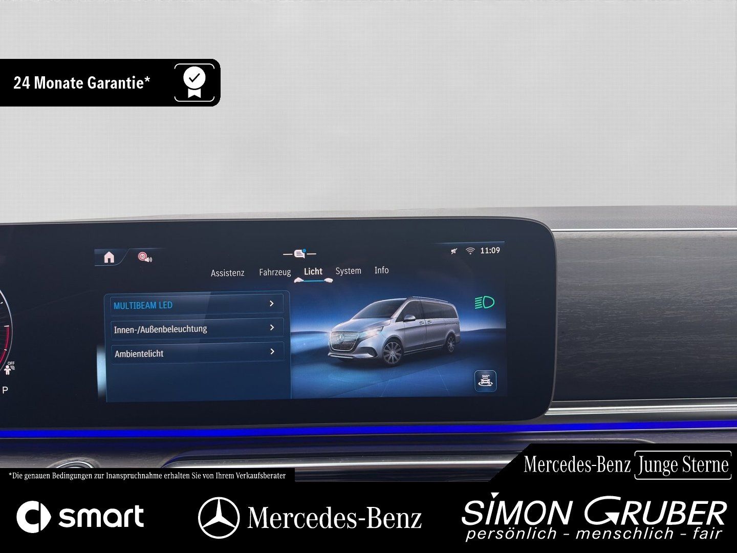 Fahrzeugabbildung Mercedes-Benz V 300 d 4M AVANTGARDE Extralang 8Sitze Standhzg