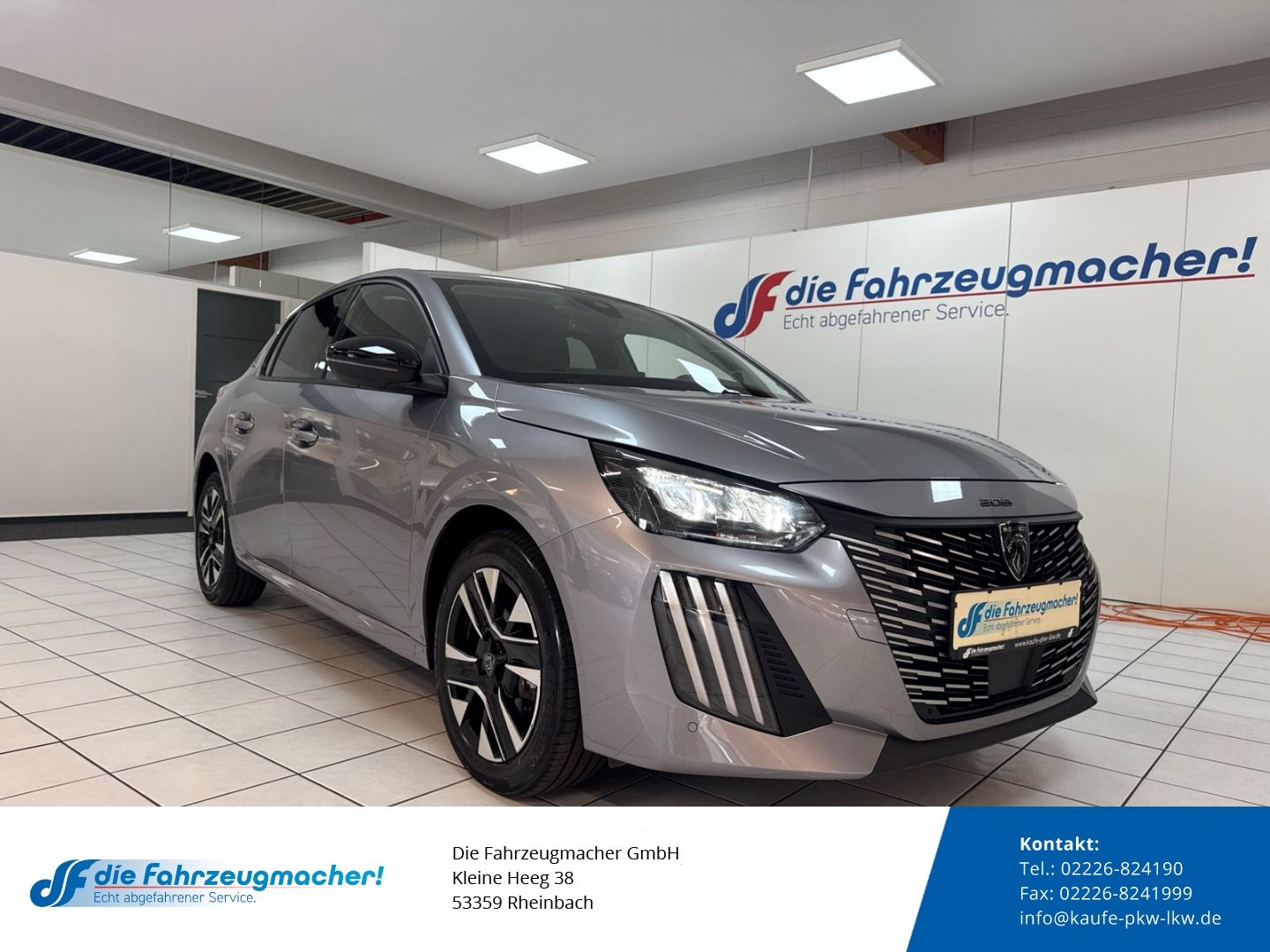 Fahrzeugabbildung Peugeot 208 Allure Navi Digitales Cockpit LED Apple CarP