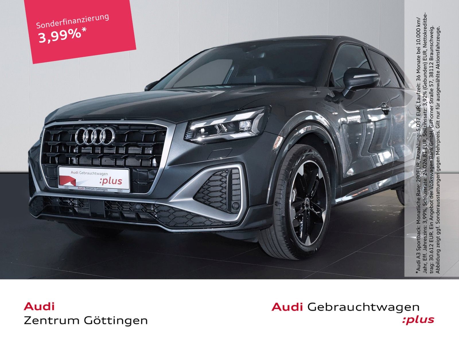Audi Q2 S line 35 TFSI S tro. +MATRIX+AHK+STYLE+SONOS