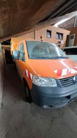 Volkswagen VW T5 Doka Pritsche 1.9 TDI +Werkzeugaufba... - Volkswagen T5: Doka Pritsche