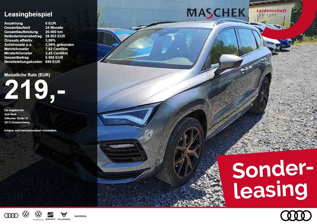 Cupra Ateca VZ 2.0 TSI DSG Beats Pano Memory Frontsche
