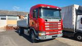 Scania R124 mit Palfinger Kran