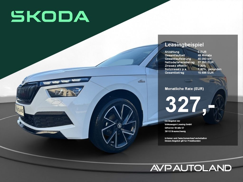 KAMIQ 1.5 TSI DSG MONTE CARLO | NAVI | PANO |