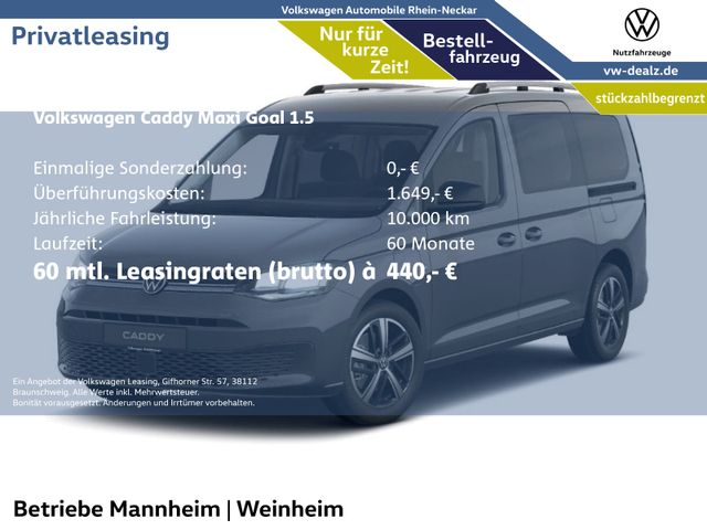 Volkswagen Caddy Maxi GOAL 7-Sitzer 1.5 eHybrid OPF EU6 DSG