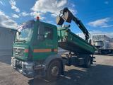 MAN TGM 18.250 4x2 BL Kipper mit Kran ATLAS 65.2 - MAN 2011