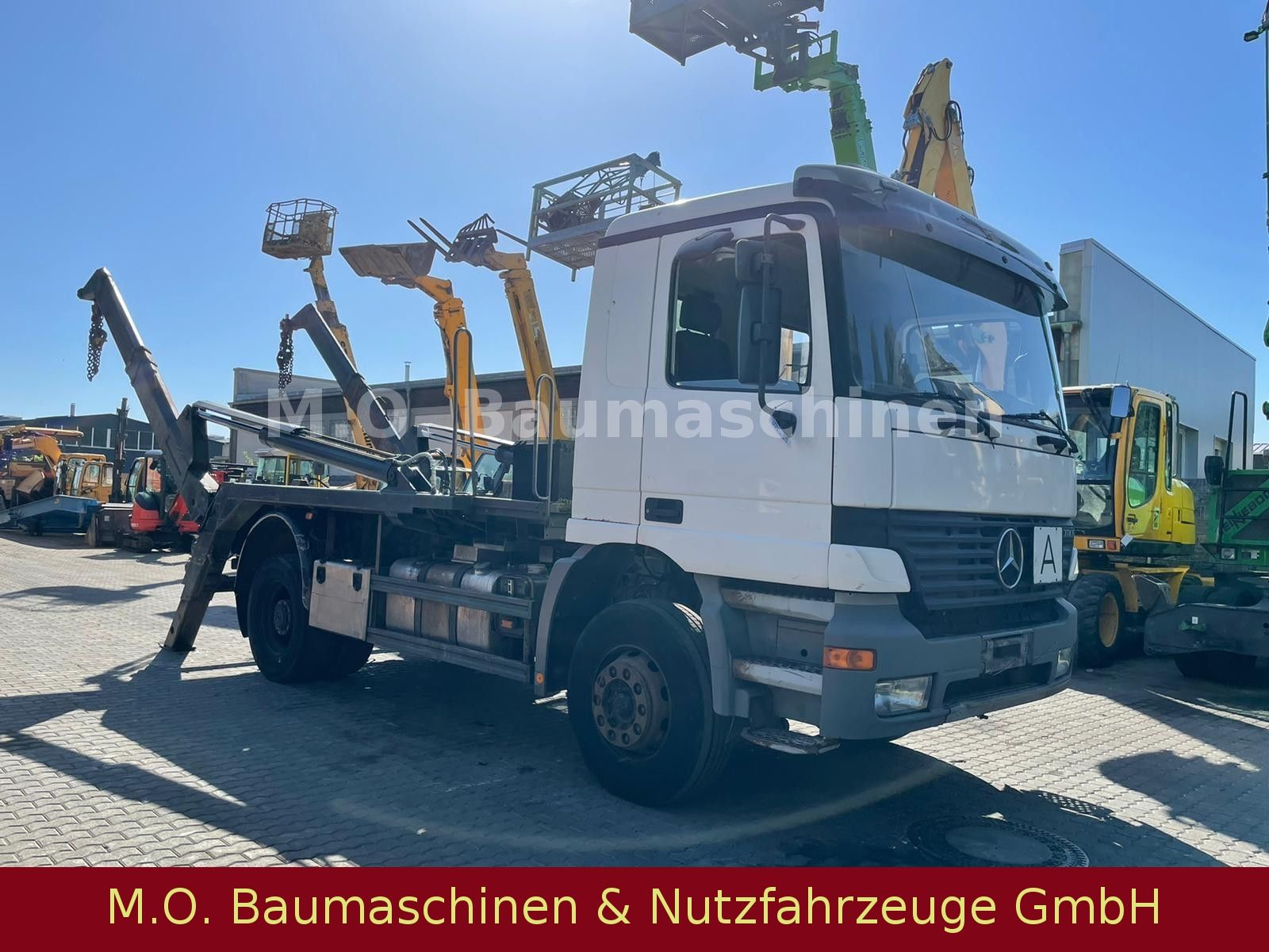 Fahrzeugabbildung Mercedes-Benz Actros 1835 /Blatt/Blatt 6-Zyl/EPS