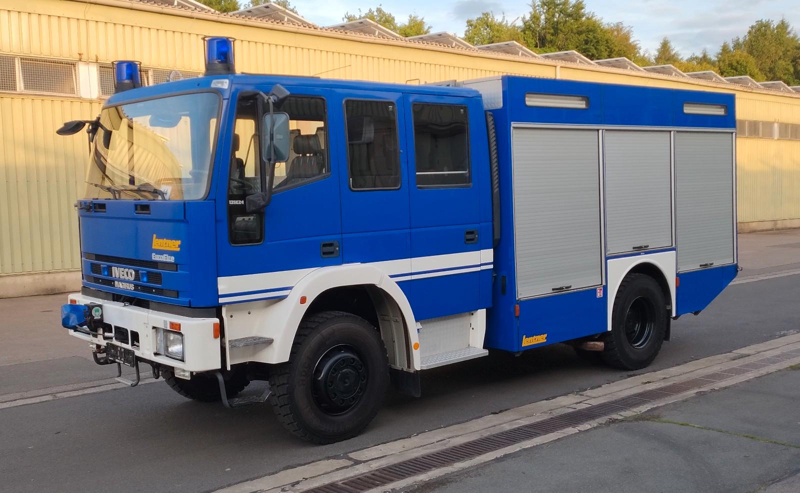 Iveco FF 135E24 W Allrad 4x4 Lentner Winde ex THW