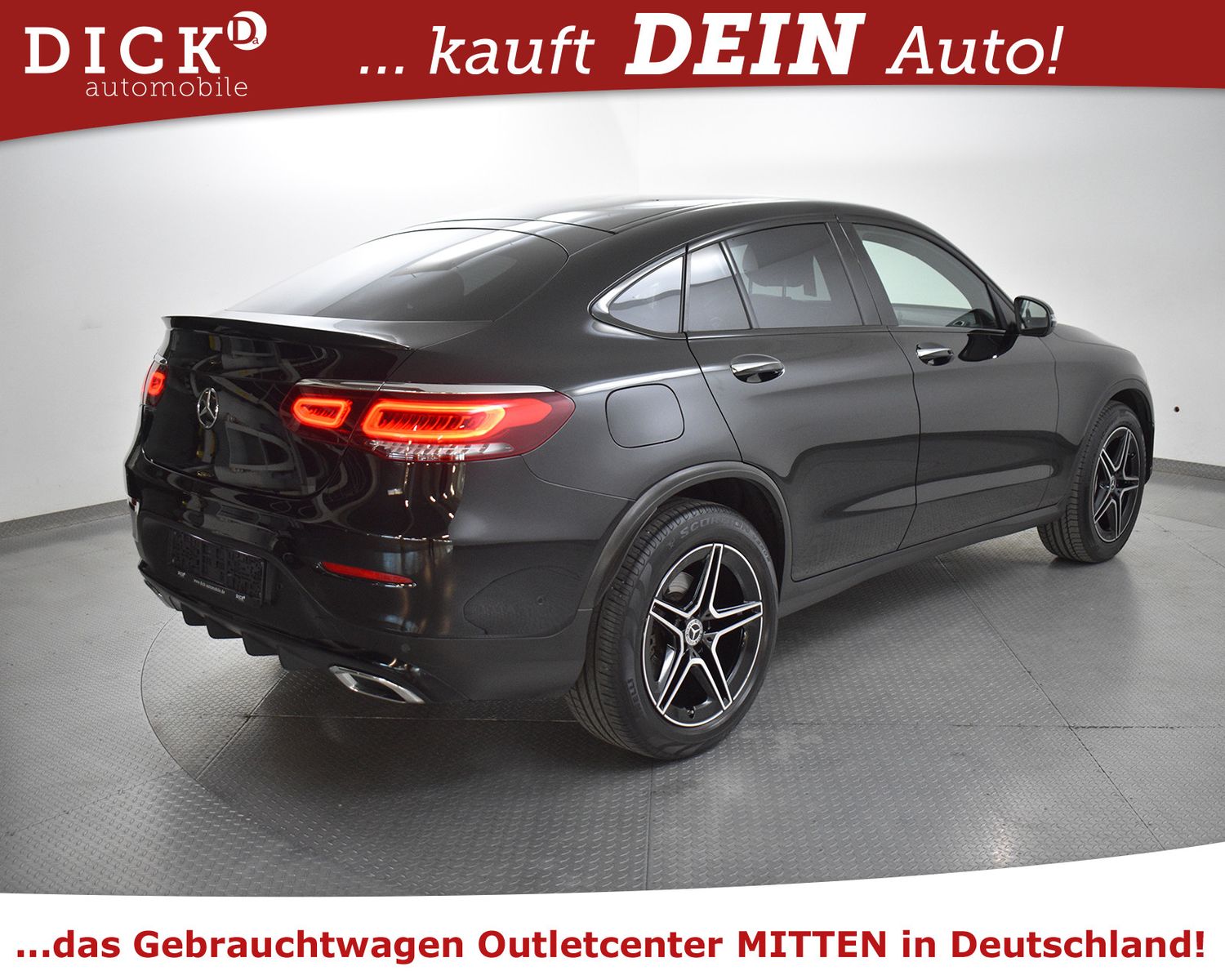 MERCEDES-BENZ GLC 300d Coupe 2X AMG >NIGHT+LUFT+MEMO+360+WIDES - Image 7