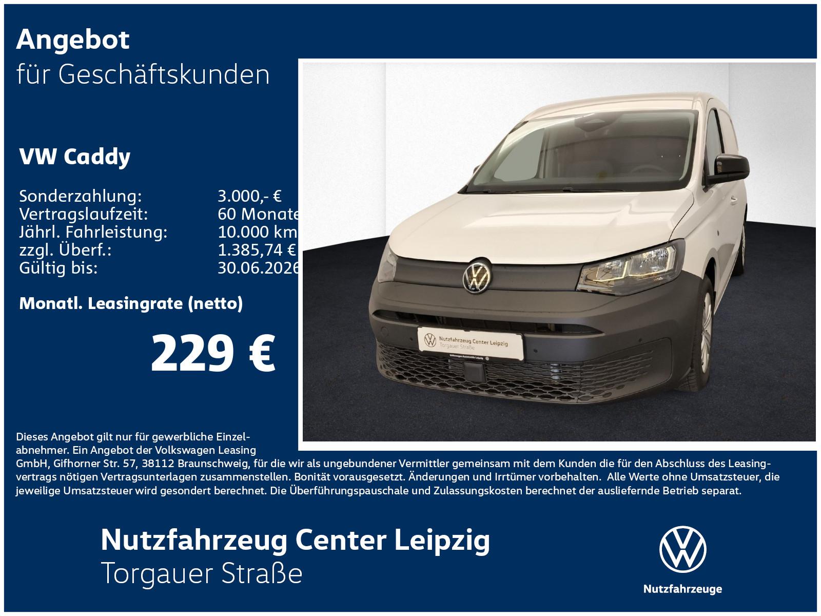Volkswagen Caddy Cargo 1.5 l TSI 85 kW AHK*APP*GJR