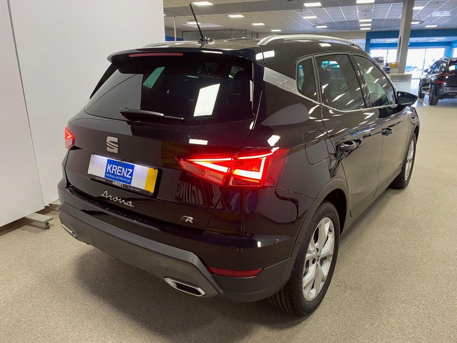 Fahrzeugabbildung SEAT Arona TSI FR DSG+AHK+5 Ja. GARANTIE+SPURWECHSEL+