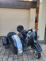 Vespa VBB 150 T2 mit Beiwagen / Gespann - VESPA VBB1T