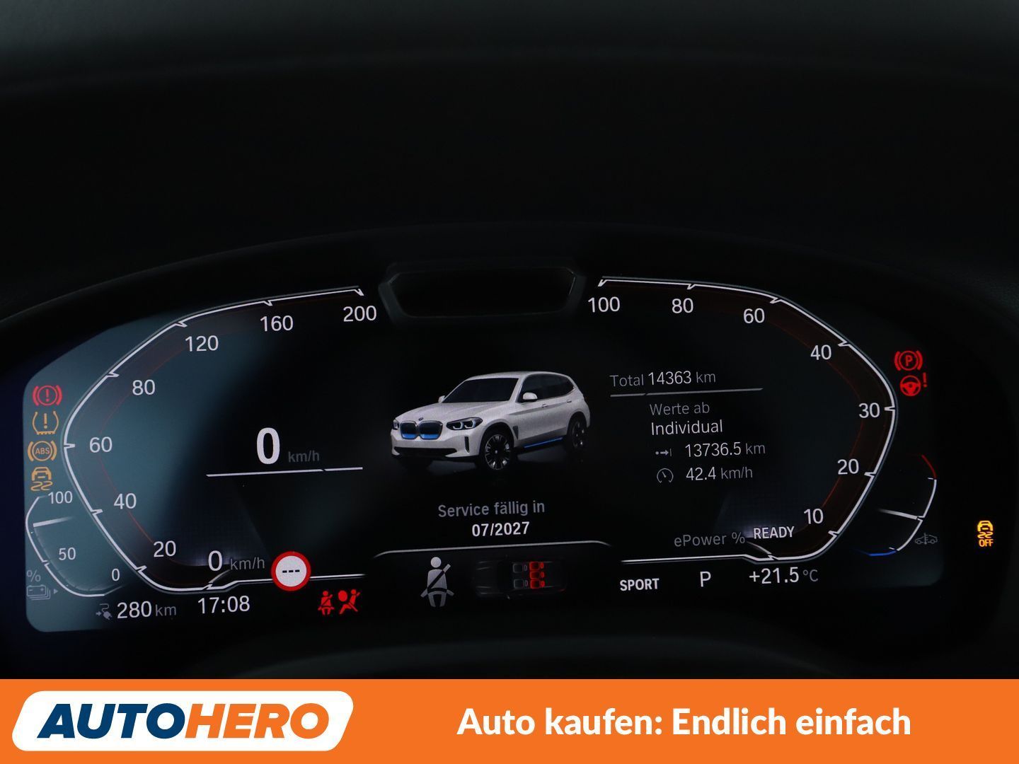 BMW iX3 electric drive 210 kW Inspiring Aut. ACC PDC foto 20