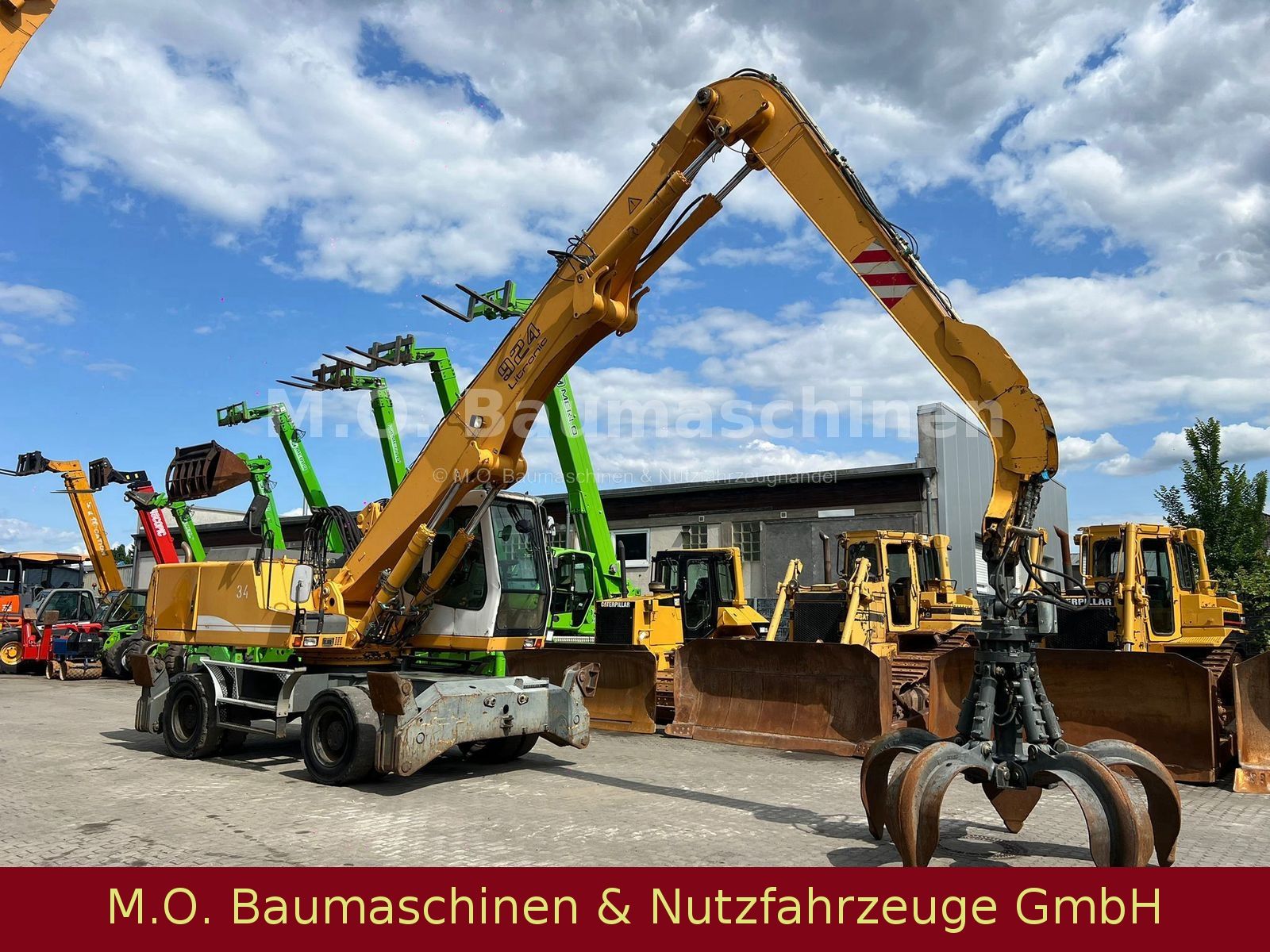 Fahrzeugabbildung Liebherr A 924 Litronic9900 BST/Hochf.Kabine/Magnetanlage