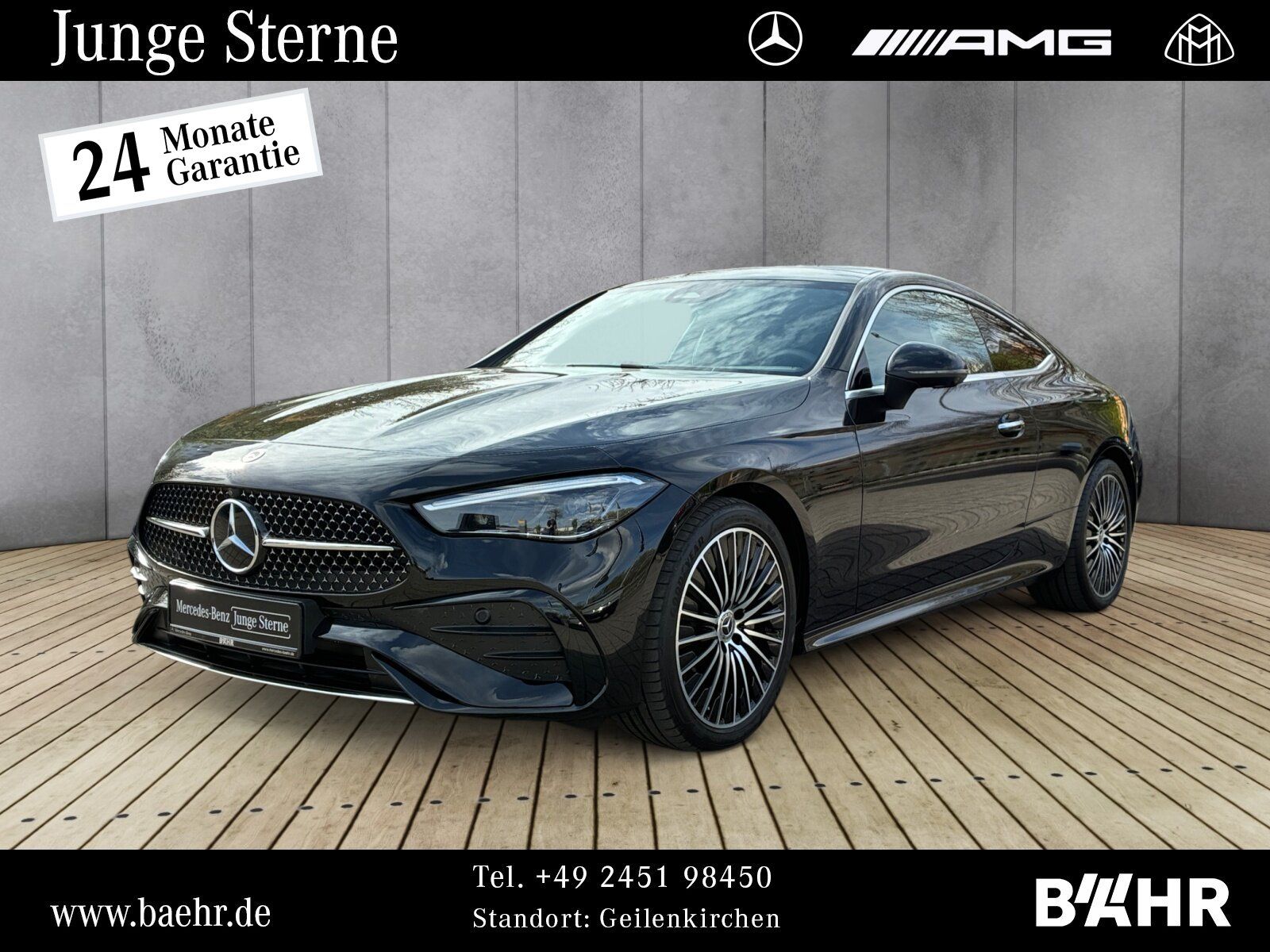 MERCEDES-BENZ CLE 220 d Coupé AMG/MBUX/LED/360°/Pano/LMR-19"