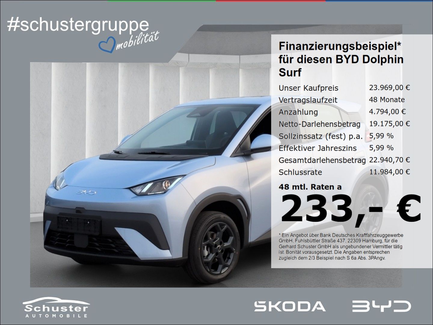 BYD Dolphin Surf Boost*ACC Navi R-Kam Leder el.Sitze