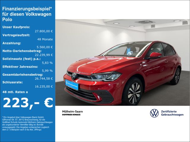 Volkswagen Polo 1.0 TSI DSG MOVE Navi LED App-Connect