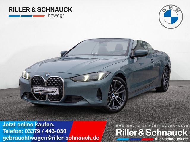 BMW 420d Cabrio NAVI ACC HUD LED 360° LEDER MEMORY