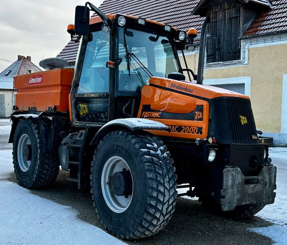 JCB Fastrac, Dreiseitenkipper/Winterd./viel Extra's