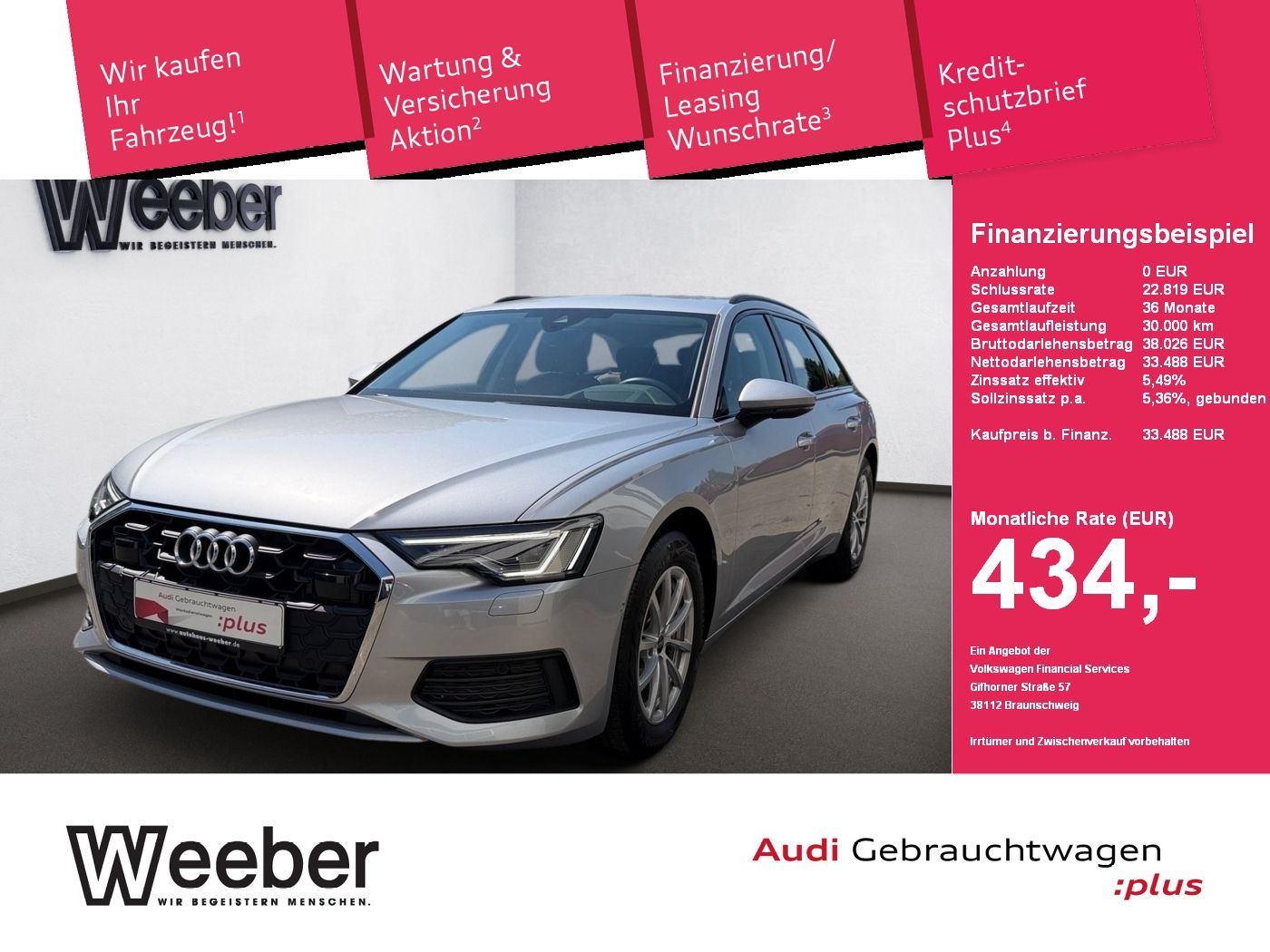 Audi A6 Avant * HUD*KAMERA*SHZ*LED*GRA*17ZOLL LM *