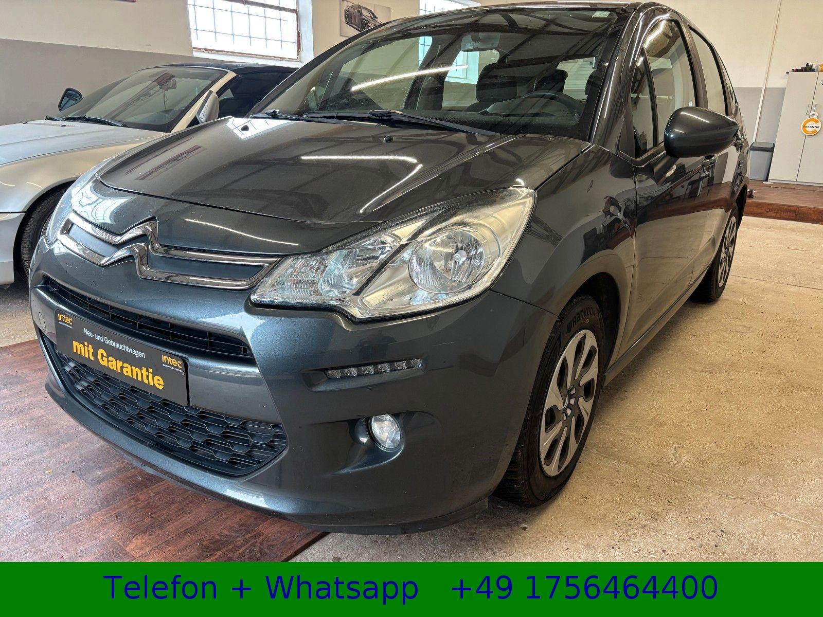 Citroën C3 PureTech Klima PDC 1.Hand Euro 6