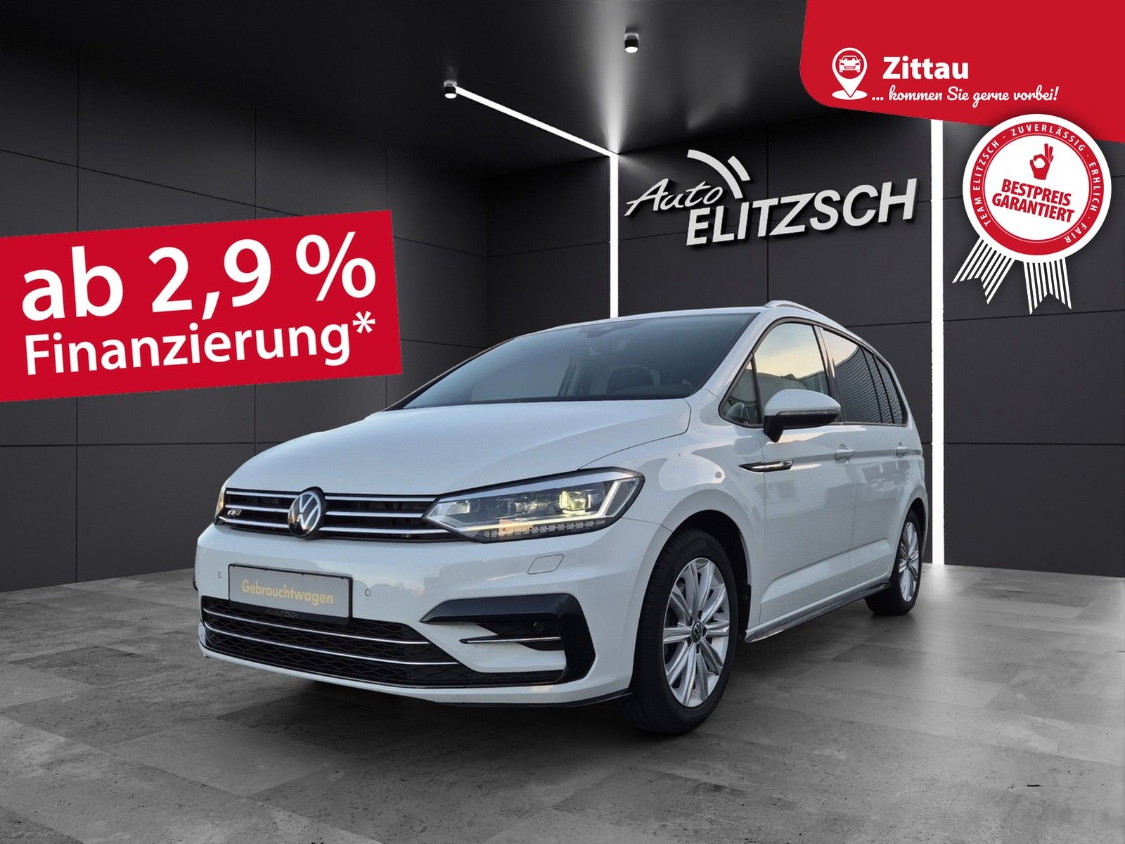 Fahrzeugabbildung Volkswagen Touran TSI Comfortline DSG R-Line LED Navi AID A
