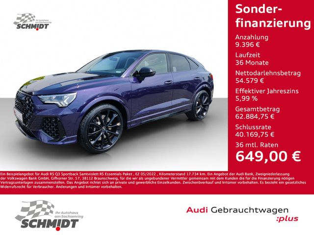 Audi RS Q3 Sportback Samtviolett RS Essentials Paket