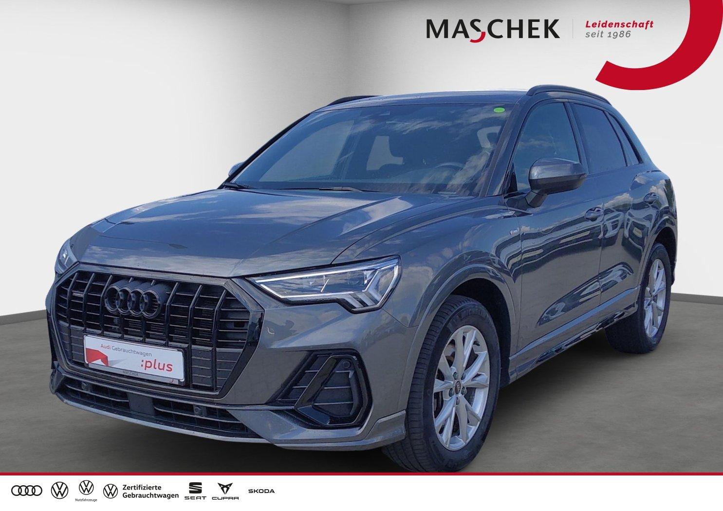 Audi Q3 S line 40 TDI quatt LED PDC VC Navi SItzh GRA