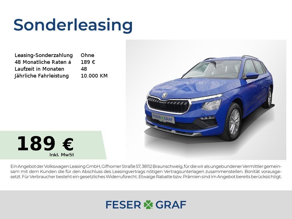 Skoda Kamiq Selection 1,0 TSI SmartLink